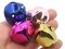 4 30mm Mixed Color Shiny Jingle Bells Christmas Sleigh Bell Charms
